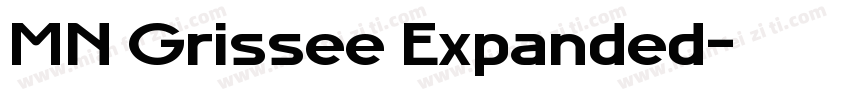 MN Grissee Expanded字体转换